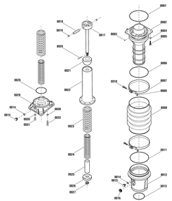Part Location Diagram of 702906 Murray Rubber Head